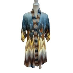 Matrushka Construction Abstract Arrows Veronica Lake Dress Size M/L